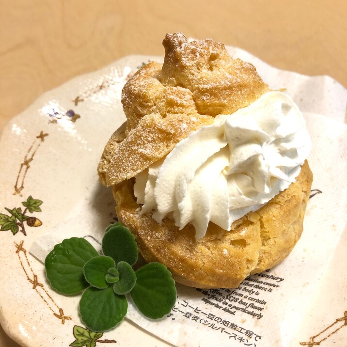 誰でも簡単にできちゃう♫失敗なしのシュークリーム!